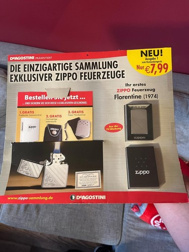Zippo feuerzeug deagostini - zippo,