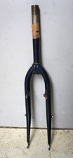Oldschool Stahlgabel Gabel Fork Starrgabel Fahrrad für 28 Zoll blau (A025-314)