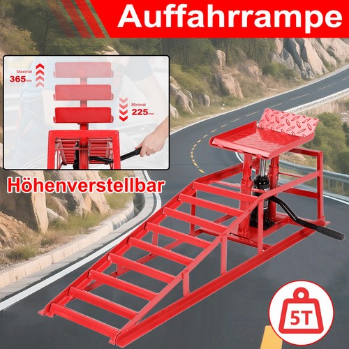 Hydraulische auffahrrampen - 5t,