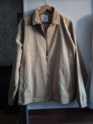 Beige kord jacke - kord,