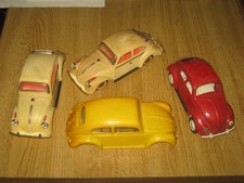 VW Käfer Bastelkonvolut Jato Gragstan 2x Apple China ca 1:18-1:20