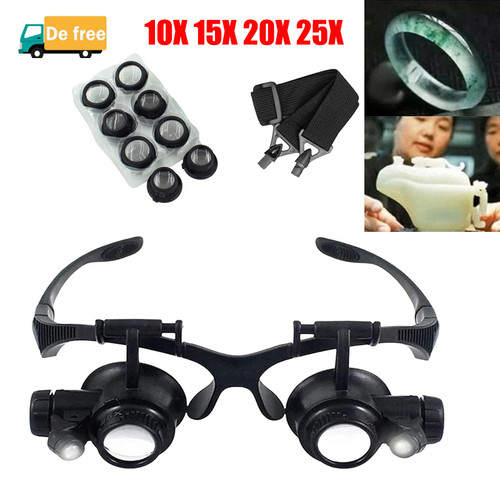 Profi brillenlupe led - profi,