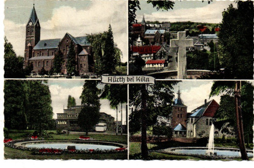 Ansichtskarte köln hürth - ansichtskarte,