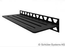 Schlüter Systems SHELF-W-S1 Duschablage Graphitschwarz Wave