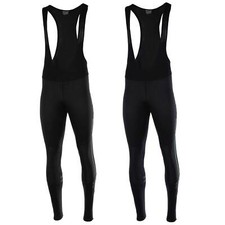 AIRTRACKS Thermo Fahrradhose mit Träger Lang Pro Line II BiB Radhose Trägerhose
