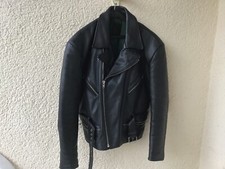 Motorrad  Lederjacke fifty