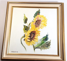 Acryl Gemälde Sonnenblumen