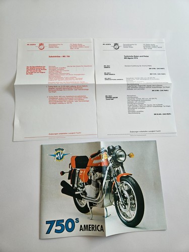 Agusta 750 racing prospekt - 750,