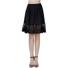 Unterrock Damen Baumwolle Kurz