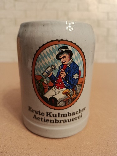 Bierkrug erste kulmbacher - bierkrug,