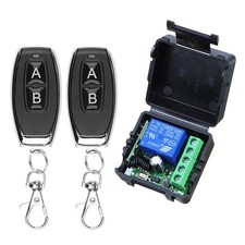 12V 433Mhz Kabellos Empfänger Funkschalter Lichtschalter RF Fernbedienung Sender