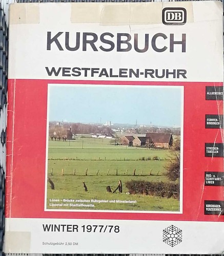 Kursbuch westfalen ruhr - kursbuch,