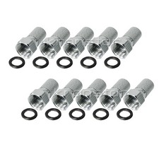 10x F-Stecker 8,2mm Breite