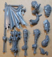 Ogor Mawtribes - Mournfang Pack - Standard Club Fist Arms (a) Bits Ogre Kingdoms