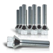Radschrauben Radbolzen im 10er Pack Kegelbund M14x1,5. Verschiedene Schaftlängen