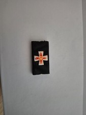 Orden  Feuerwehr Bandspange Verdienstkreuz Schleswig Holstein Sonderstufe BVK