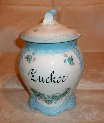 Alte vorratsdose zucker - vorratsdose,