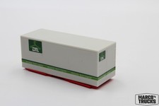 Herpa Wechselbrücke Wechselkoffer "DTL Deutsche Textil-Logistik" 1:87 /H21806