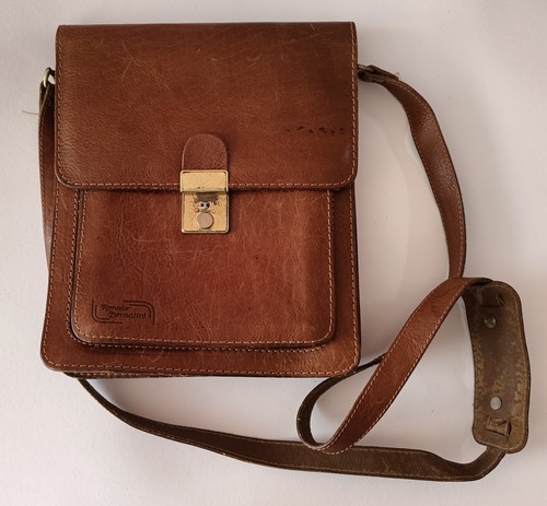 Vintage ledertasche handtasche - vintage,