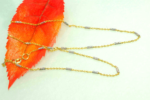 Halskette 750 gold - 45,5,
