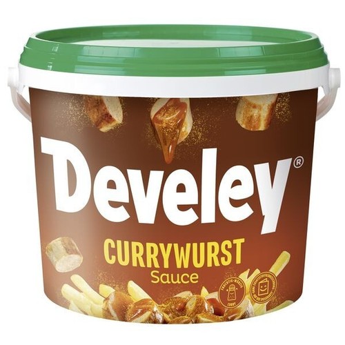 Develey currywurst sauce 1x5kg - develey,