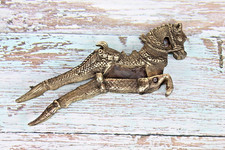 Antiker Messing Pferd