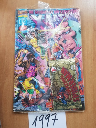 Men marvel panini - x,