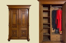 1880er Kleiderschrank ANTIK