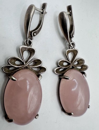 Handgemachte rosenquarz silber - handgemachte,