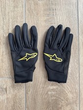 ALPINESTARS Cascade Gore Windstopper Handschuhe Gr. M Schwarz/Gelb