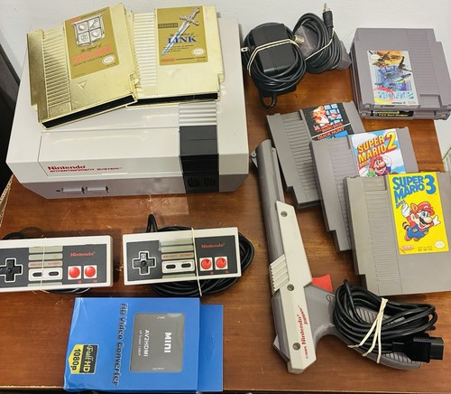 Nintendo nes console with - nes,