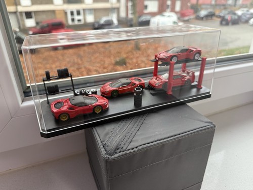 Hot wheels diorama set ferrari - diorama,