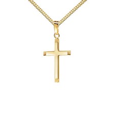 Kreuzanhänger 750 Gold 18