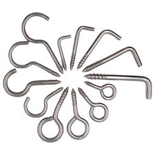 Schraubhaken Hakenschraube Ringschraube L-Haken Öse Schraube Edelstahl rostfrei