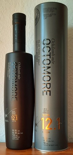Whisky octomore edition 1 - whisky, 12.1