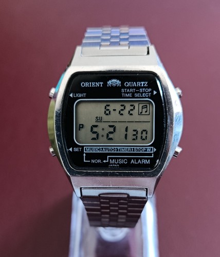 Orient lcd vintage uhr ref - orient,
