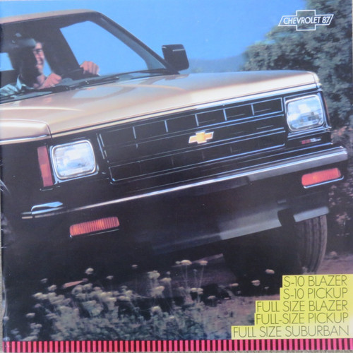 1987 chevrolet pickup - s-10,