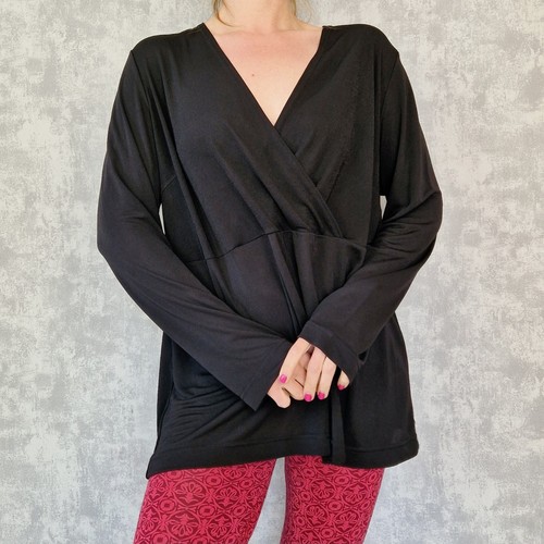 Bluse tunika satinbluse 44 - bluse,