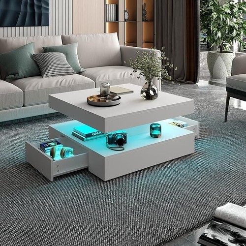 Couchtisch mit schubladen - 2,