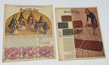 2 LOT Vintage 1960s Fruit