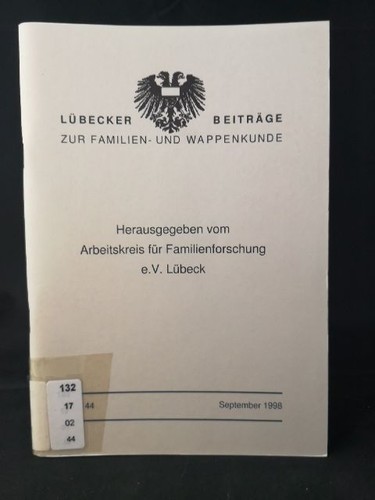 Lübecker beiträge zur - lübecker,