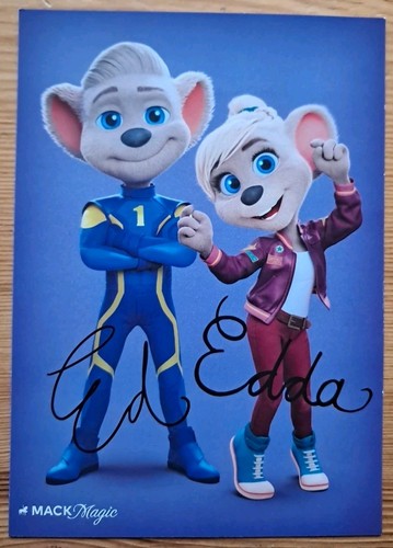 Edda orig autogrammkarte - orig,