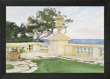 Aquarell Gemälde eines