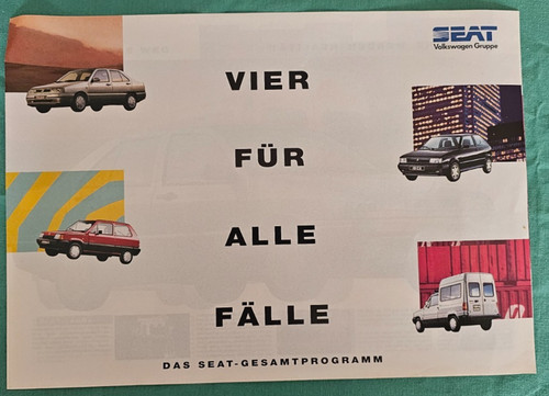 Seat gesamtprogramm prospekt - seat,