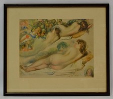 Altes Blatt nach Rembrandt