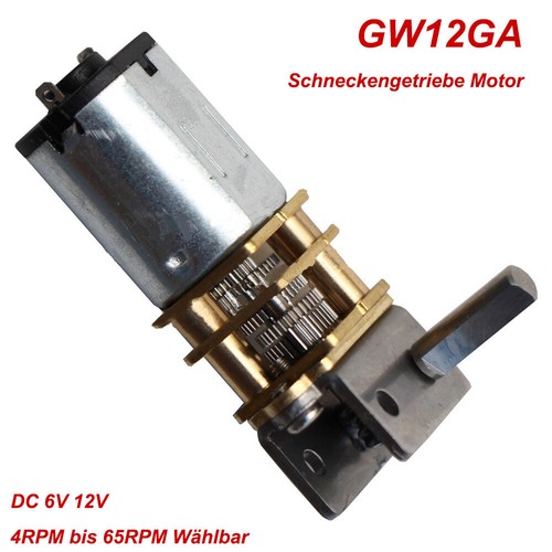 Schneckengetriebe motor 6v - dc,