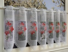 1 Stück 98*40cm Kurzgardine