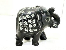 Vintage Elefant Figur Stein