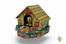 ALTE MECHANISCHE SPARKASSE / SPARBÜCHSE AUS BLECH