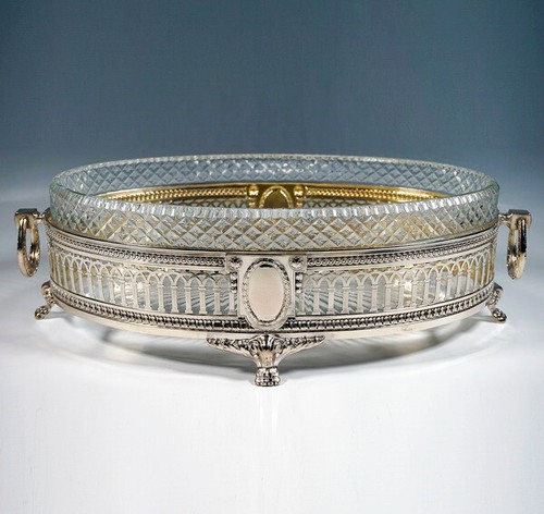 Silber art nouveau jardiniere - silber,